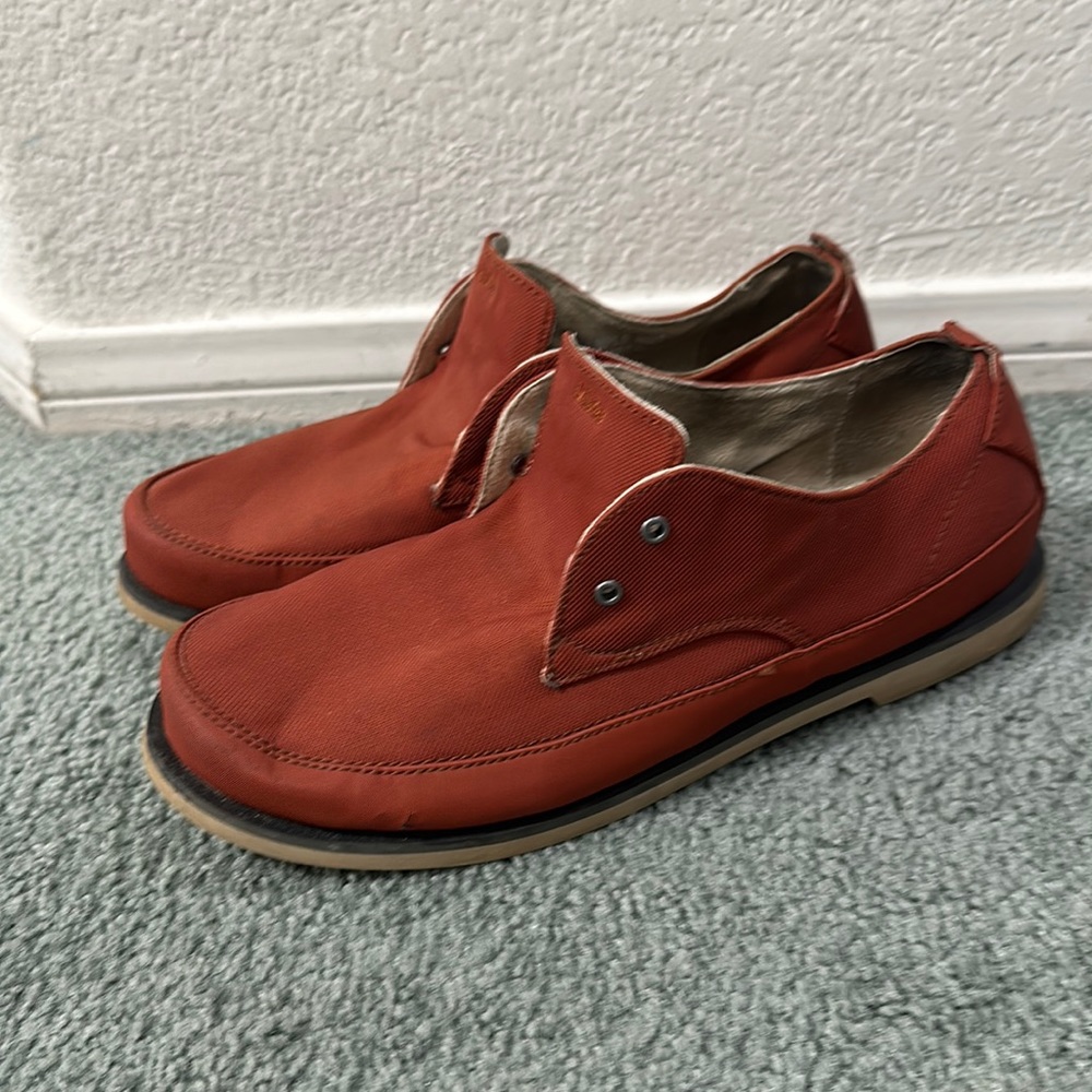 Olukai Honolulu mens mesh lace up shoes size 10